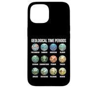 Geological Time Periods Chart Paleontology & Earth History Case for iPhone 15