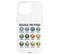 Geological Time Periods Chart Paleontology & Earth History Case for iPhone 15