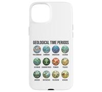 Geological Time Periods Chart Paleontology & Earth History Case for iPhone 15 Plus