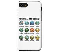 Geological Time Periods Chart Paleontology & Earth History Case for iPhone SE (2020) / 7/8