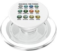 Geological Time Periods Chart Paleontology & Earth History PopSockets PopGrip for MagSafe