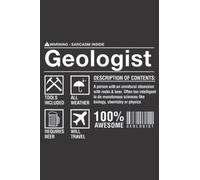 Geologist composition funny for geology student: Daily Planner Notepad To Do Schedule, Medium 6x9 Inches, 120 Pages, Printed Cover