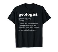 Geologist Definition Dictionary Meaning Geology Lover Joke T-Shirt