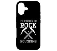 Geologist Geology - I'd rather be rock hounding Case for iPhone 17