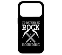 Geologist Geology - I'd rather be rock hounding Case for iPhone 17 Pro