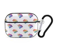 Geologist Rockdiamond Bluetooth Earphone Case Hard Covers Earbuds Protective Case Compatible with Airpods Pro