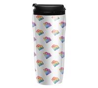 Geologist Rockdiamond Coffee Mug Portable Travel Coffee Cup Water Bottle Tea Cup Tumbler with Flip Lid