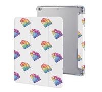 Geologist Rockdiamond Protective Case Compatible for IPAD 2017/2018/Air1/Air2 (9.7in) Trifold Stand Tablet Cover with Pen Holder