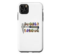 Geologist Rockhound Hammer With Rock Faces Case for iPhone 11 Pro Max