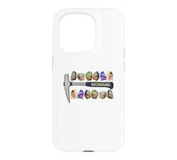 Geologist Rockhound Hammer With Rock Faces Case for iPhone 15 Pro