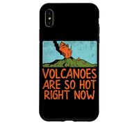 Geologist Volcanoes Are So Hot Right Now Quote Funny Geology Case for iPhone XS Max