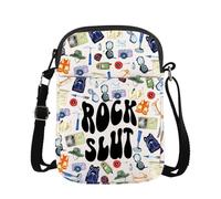 Geology Crossbody Bag Geologist Gift Mineral Geode Gift Rock Lover Gift Rock Collector Gift (Rock slut CR EU)
