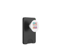 Geology Easily Distracted by Rocks Collector Lover Geologist PopSockets PopWallet for MagSafe