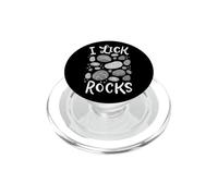 Geology Lick Rocks Lapidary Rock Crystal Hunting Mineralogy PopSockets PopGrip for MagSafe
