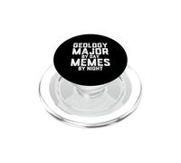 Geology Major Day Memes Night Geoscience Student Geologist PopSockets PopGrip for MagSafe
