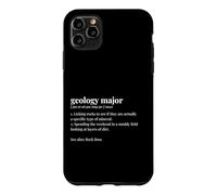 Geology Major Definition Dictionary Academic Subject Case for iPhone 11 Pro Max