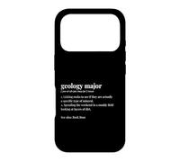 Geology Major Definition Dictionary Academic Subject Case for iPhone 17 Pro