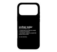 Geology Major Definition Dictionary Academic Subject Case for iPhone 17 Pro Max