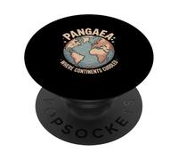 Geology "PANGAEA" World Map Design PopSockets Adhesive PopGrip