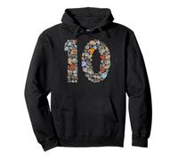 Geology Rocks 10 Years Old 10th Birthday Rock Collecting Pullover Hoodie