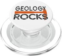 Geology Rocks Funny Hammer Science Lover Geologist PopSockets PopGrip for MagSafe