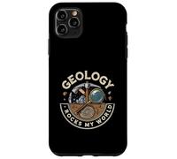 Geology Rocks My World Geologist Earth Science Lover Pun Case for iPhone 11 Pro Max