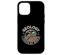 Geology Rocks My World Geologist Earth Science Lover Pun Case for iPhone 12/12 Pro