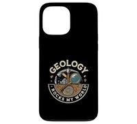 Geology Rocks My World Geologist Earth Science Lover Pun Case for iPhone 13 Pro Max