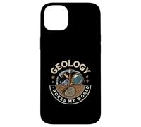 Geology Rocks My World Geologist Earth Science Lover Pun Case for iPhone 14 Plus