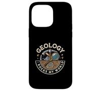 Geology Rocks My World Geologist Earth Science Lover Pun Case for iPhone 14 Pro Max