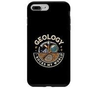Geology Rocks My World Geologist Earth Science Lover Pun Case for iPhone 7 Plus/8 Plus