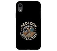 Geology Rocks My World Geologist Earth Science Lover Pun Case for iPhone XR