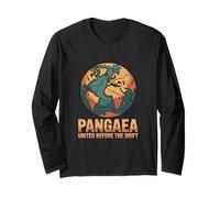 Geology 'United Before The Drift' Pangaea Long Sleeve T-Shirt