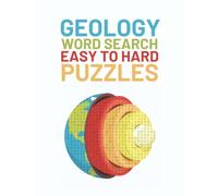 Geology Word Search: Easy To Hard Word Find Puzzles About Geology
