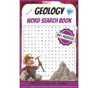 Geology Word Search Puzzle Book: Word Searches with Easy Read Print about Geology, Minerals, Rocks and More | 6x9 inches, 110 pages | 50+ Puzzles