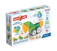 Geomag Magicube Shapes 100% Recycled Plastics Wheels 13 Pieces