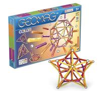 Geomag 264 Color Classic Building Set, Transparent Yellows, Oranges, Reds and Violets, 127 Pieces