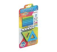 Geomag Rainbow Classic, Cold Colours Blister Pack 366, Magnetic Constructions and Educational Toys, 15 Pieces