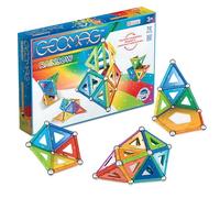 Geomag Rainbow magnetic building set, Multicolor - 72 Pieces