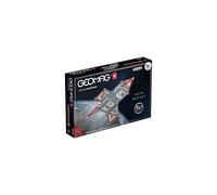 Geomag 810 Special Edition Magnetic Construction NASA Rocket, 84 Pieces, White/Grey/Red
