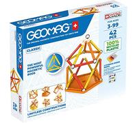 Geomag Eco Classic Colour Magnetic Construction Set - 42 Pieces