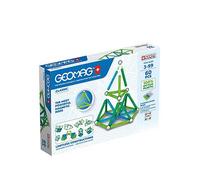 Geomag Classic - 60 Pieces- Magnetic Construction for Children - Green Collection - 100 Percent Recycled Plastic Educational Toys
