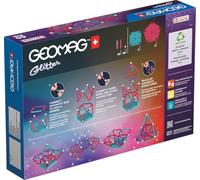 Geomag Glitter Panels Recycled, 536, White