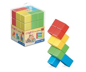 Geomag Magicube 153 - Full Color, Magnetic Constructions, 16 Cubes