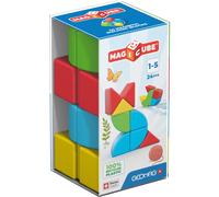 Geomag MagiCube 24-pc Magnetic Blocks Set for Toddlers & Kids Ages 1-5 | Swiss-Made STEM Educational Toy Made from 100% Recycled Plastic | Creative Ea