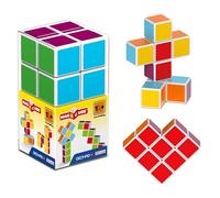 Geomag Magicube 127 - Magnetic cubes, Multicoloured, 8 Piece Set