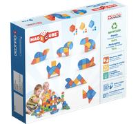 Geomag Magicube Magnetic Shapes Animals - 9 Pieces, Multi