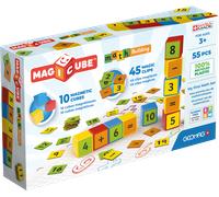 Geomag Magicube Magnetic Shapes Maths Builder - 55 Pieces, Multi
