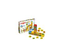 Geomag, Magicube Math Building Clips, Magnetic Games Suitable For Children From 3 Yrs Old, Set to Learn Math, 61-Pc Pack, White (257)