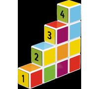 Geomag Magicube Maths Building 10 Magentic Cubes | Size: 1 Pack Geomag Multicolor 1 Pack